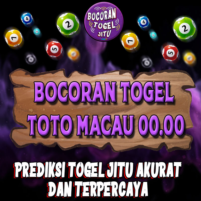 BOCORAN TOGEL TOTO MACAU 00.00 RABU 22 NOVEMBER 2023. Selamat Datang di Situs Bocoran Togel TOTO MACAU Online Jitu Akurat dan Resmi